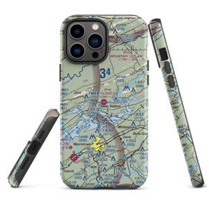 Cloud 9 Aerodrome (40TN) VFR Sectional  Tough iPhone Case