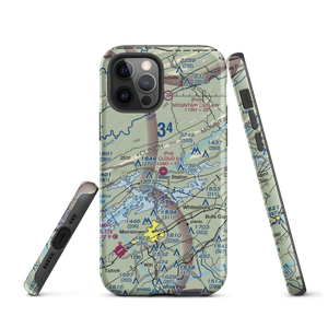 Cloud 9 Aerodrome (40TN) VFR Sectional  Tough iPhone Case