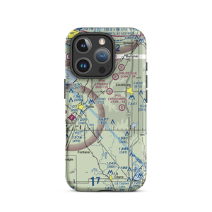 Cloud 9 Airport (68KS) VFR Sectional  Tough iPhone Case