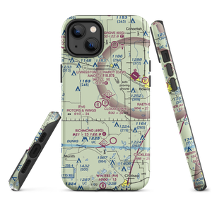 Cloud 9 Airport (MI26) VFR Sectional  Tough iPhone Case