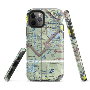 Cloud Airport (7KS2) VFR Sectional  Tough iPhone Case