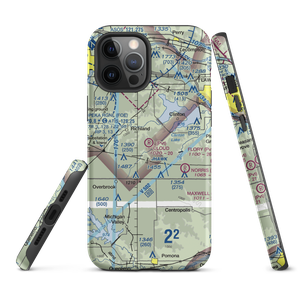 Cloud Airport (7KS2) VFR Sectional  Tough iPhone Case