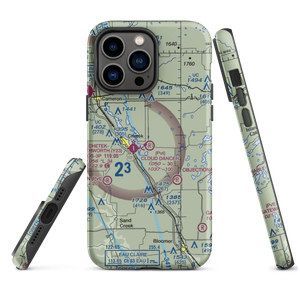 Cloud Dancer Private Airport (WS13) VFR Sectional  Tough iPhone Case