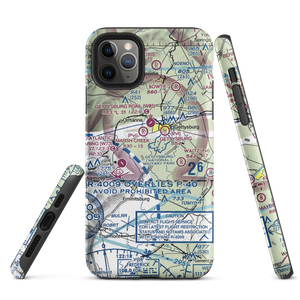 Cloudbound Airport (PA47) VFR Sectional  Tough iPhone Case