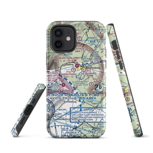 Cloudbound Airport (PA47) VFR Sectional  Tough iPhone Case