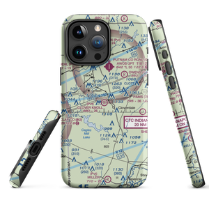 Clover Knoll Airport (II07) VFR Sectional  Tough iPhone Case