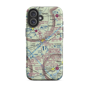 Clover Valley Airport (3WI5) VFR Sectional  Tough iPhone Case