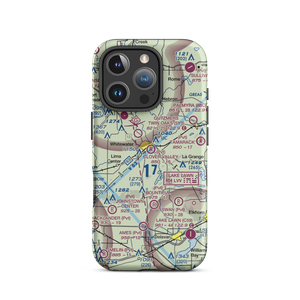 Clover Valley Airport (3WI5) VFR Sectional  Tough iPhone Case
