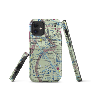 Cloverdale Farm Airport (NY91) VFR Sectional  Tough iPhone Case