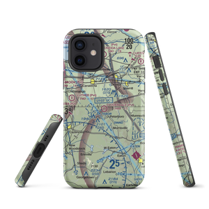 Cloverdale Farm Airport (NY91) VFR Sectional  Tough iPhone Case