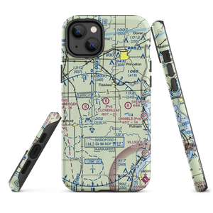 Cloverleaf Ranch Airport (15LL) VFR Sectional  Tough iPhone Case