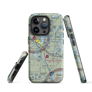 Cloverleaf-East Bemidji Airport (MY54) VFR Sectional  Tough iPhone Case