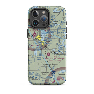 Cloverleaf-East Bemidji Airport (MY54) VFR Sectional  Tough iPhone Case