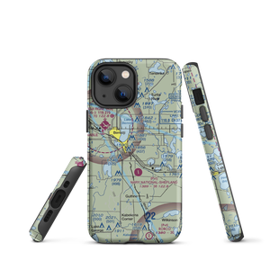 Cloverleaf-East Bemidji Airport (MY54) VFR Sectional  Tough iPhone Case