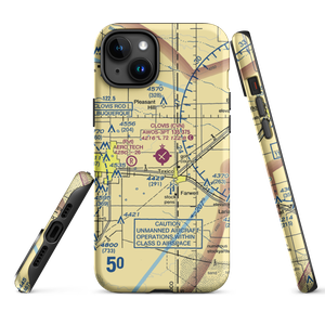 Clovis Municipal Airport (CVN) VFR Sectional  Tough iPhone Case