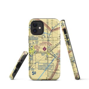 Clovis Municipal Airport (CVN) VFR Sectional  Tough iPhone Case