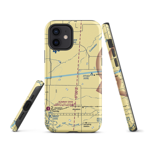 Cluck Ranch Airport (2E3) VFR Sectional  Tough iPhone Case