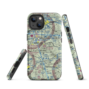 Clum Airport (8OI5) VFR Sectional  Tough iPhone Case