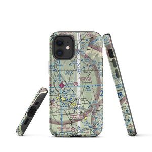 Clute's Hilltop Airport (69NC) VFR Sectional  Tough iPhone Case