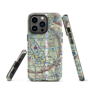 Clute's Hilltop Airport (69NC) VFR Sectional  Tough iPhone Case