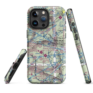 Coach & Paddock Heliport (0C9) VFR Sectional  Tough iPhone Case