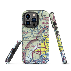 Coastal Airport (83J) VFR Sectional  Tough iPhone Case