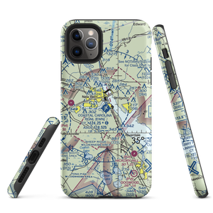 Coastal Carolina Regional Airport (EWN) VFR Sectional  Tough iPhone Case