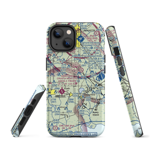 Coastal Ridge Airpark (34LS) VFR Sectional  Tough iPhone Case