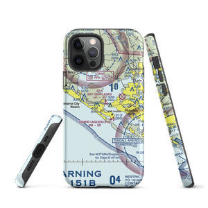 Coastal Systems Station Heliport (NBV) VFR Sectional  Tough iPhone Case