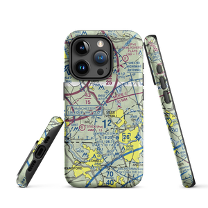 Cobbetts Pond Seaplane Base (35NH) VFR Sectional  Tough iPhone Case