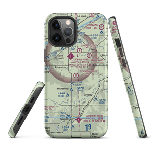 Cochran Airport (1KS1) VFR Sectional  Tough iPhone Case