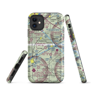 Coffman Airport (09KS) VFR Sectional  Tough iPhone Case