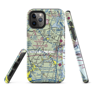 Cole Farm Airport (06NH) VFR Sectional  Tough iPhone Case