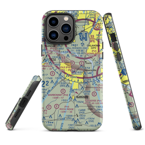 Cole Landing Area Airport (2OK7) VFR Sectional  Tough iPhone Case