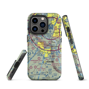 Cole Landing Area Airport (2OK7) VFR Sectional  Tough iPhone Case