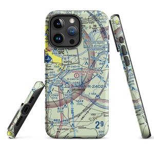 Cole Landing Zone Airport (NX01) VFR Sectional  Tough iPhone Case