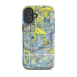 Cole's Seaplane Base (43FD) VFR Sectional  Tough iPhone Case