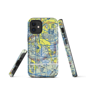 Cole's Seaplane Base (43FD) VFR Sectional  Tough iPhone Case