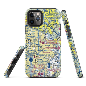 College Park Airport (CGS) VFR Sectional  Tough iPhone Case