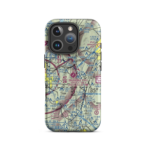 Collegedale Municipal Airport (FGU) VFR Sectional  Tough iPhone Case