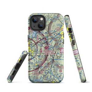 Collegedale Municipal Airport (FGU) VFR Sectional  Tough iPhone Case