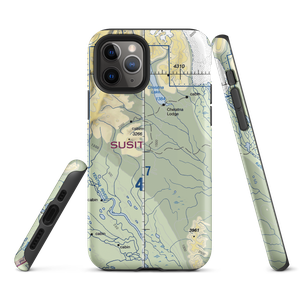 Collensville/twincreek (US-0253) VFR Sectional  Tough iPhone Case