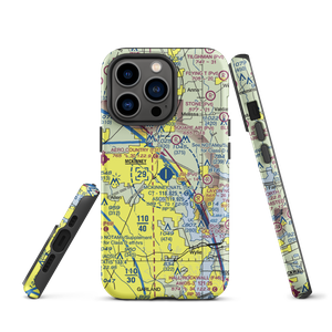 Collin County Regional At Mc Kinney Airport (TKI) VFR Sectional  Tough iPhone Case