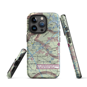 Collins Airport (VG16) VFR Sectional  Tough iPhone Case