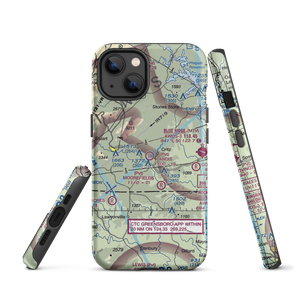 Collins Airport (VG16) VFR Sectional  Tough iPhone Case