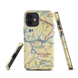 Collins Landing Strip (04OR) VFR Sectional  Tough iPhone Case