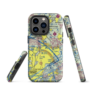 Collins-Flege Airpark (77OH) VFR Sectional  Tough iPhone Case