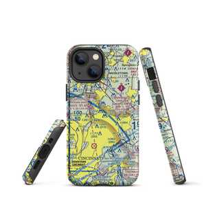 Collins-Flege Airpark (77OH) VFR Sectional  Tough iPhone Case