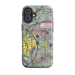 Colonel James Jabara Airport (AAO) VFR Sectional  Tough iPhone Case