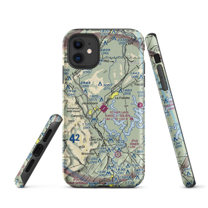 Colonel Tommy C Stiner Airfield (JAU) VFR Sectional  Tough iPhone Case